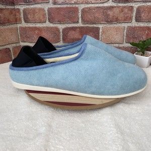 Revelier Mens Slippers Memory Foam Slip On Comfort Indoor Outdoor US sz 13 Blue